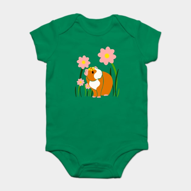 Shibui Guinea Pig Baby Bodysuit by DeguArts